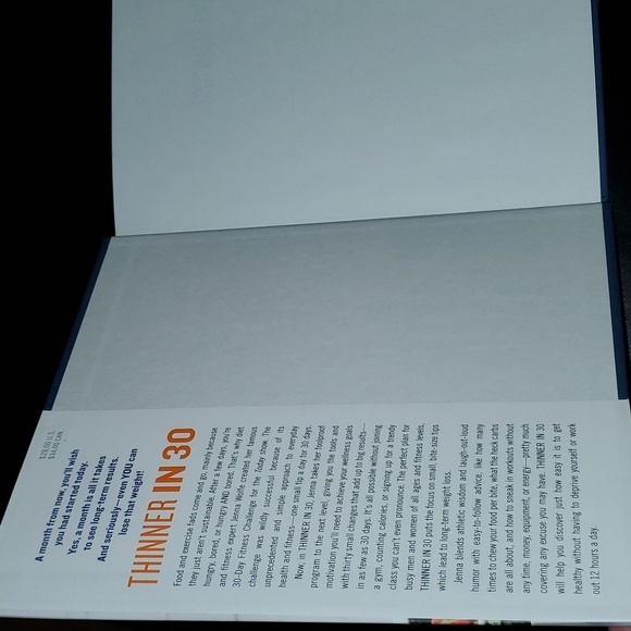 Thinner in 30 book by Jenna Wolfe small. Hanges that add up to big Weight loss - Picture 8 of 8